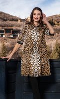 Chatham Dress New Cheetah Print