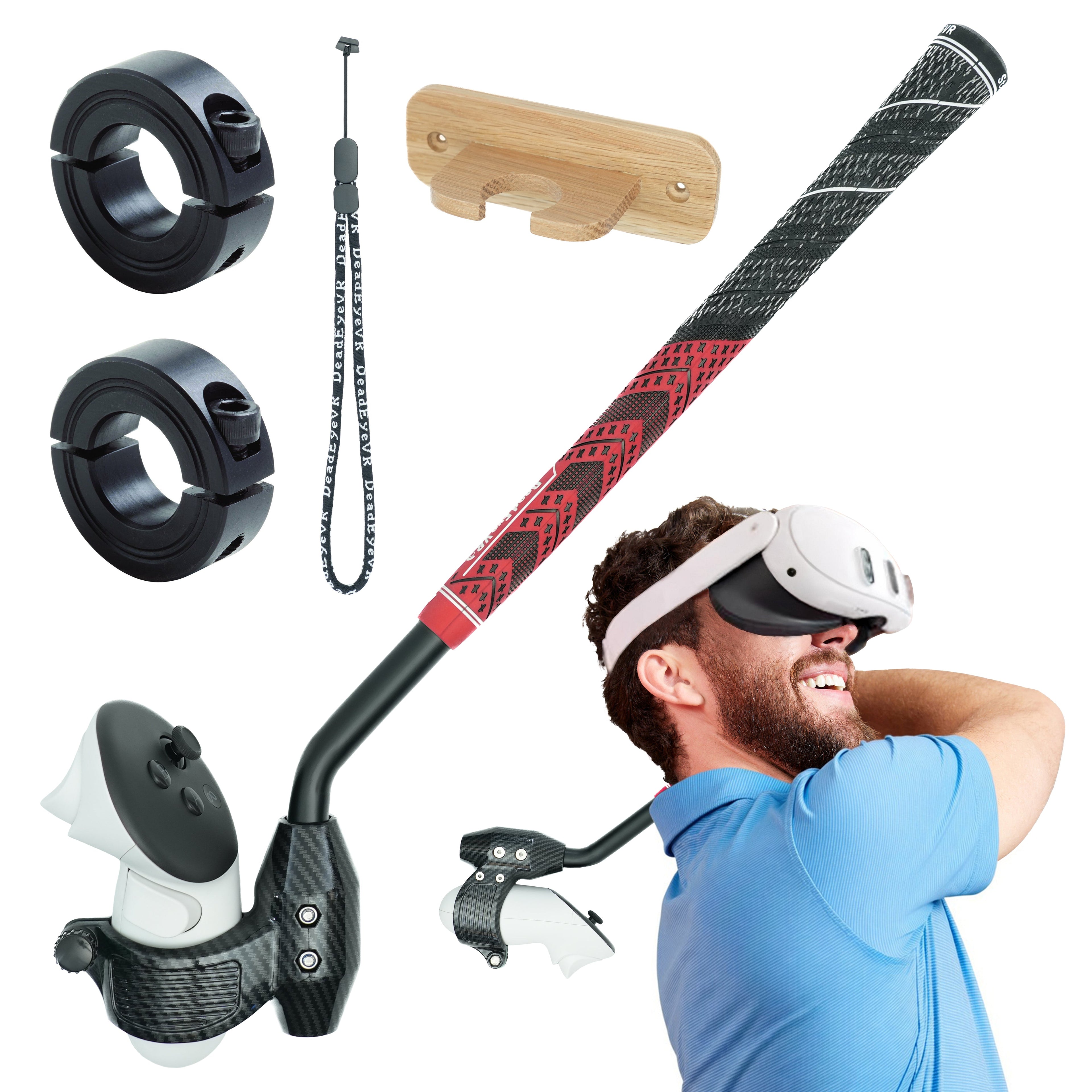 DriVR Ace – VR Golf Club Handle for Meta Quest 3/3s & Pro