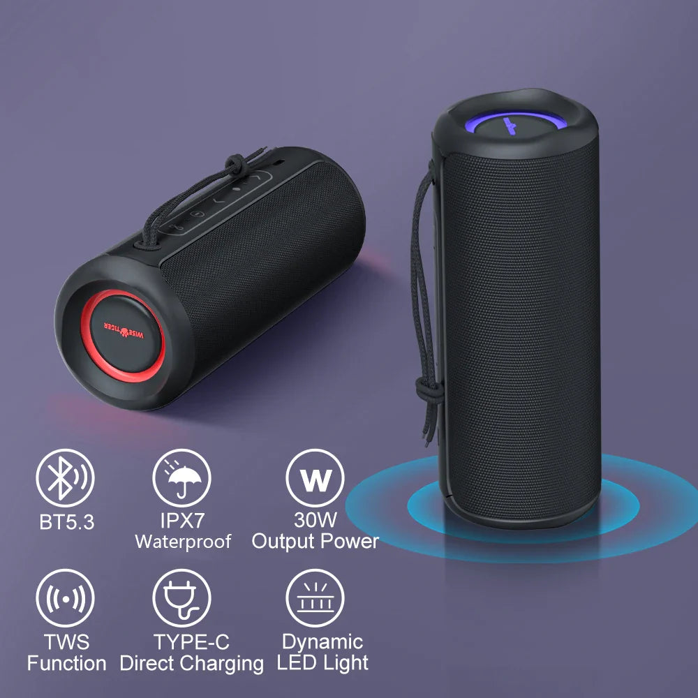 P3 Portable Bluetooth Speaker – 30W Waterproof