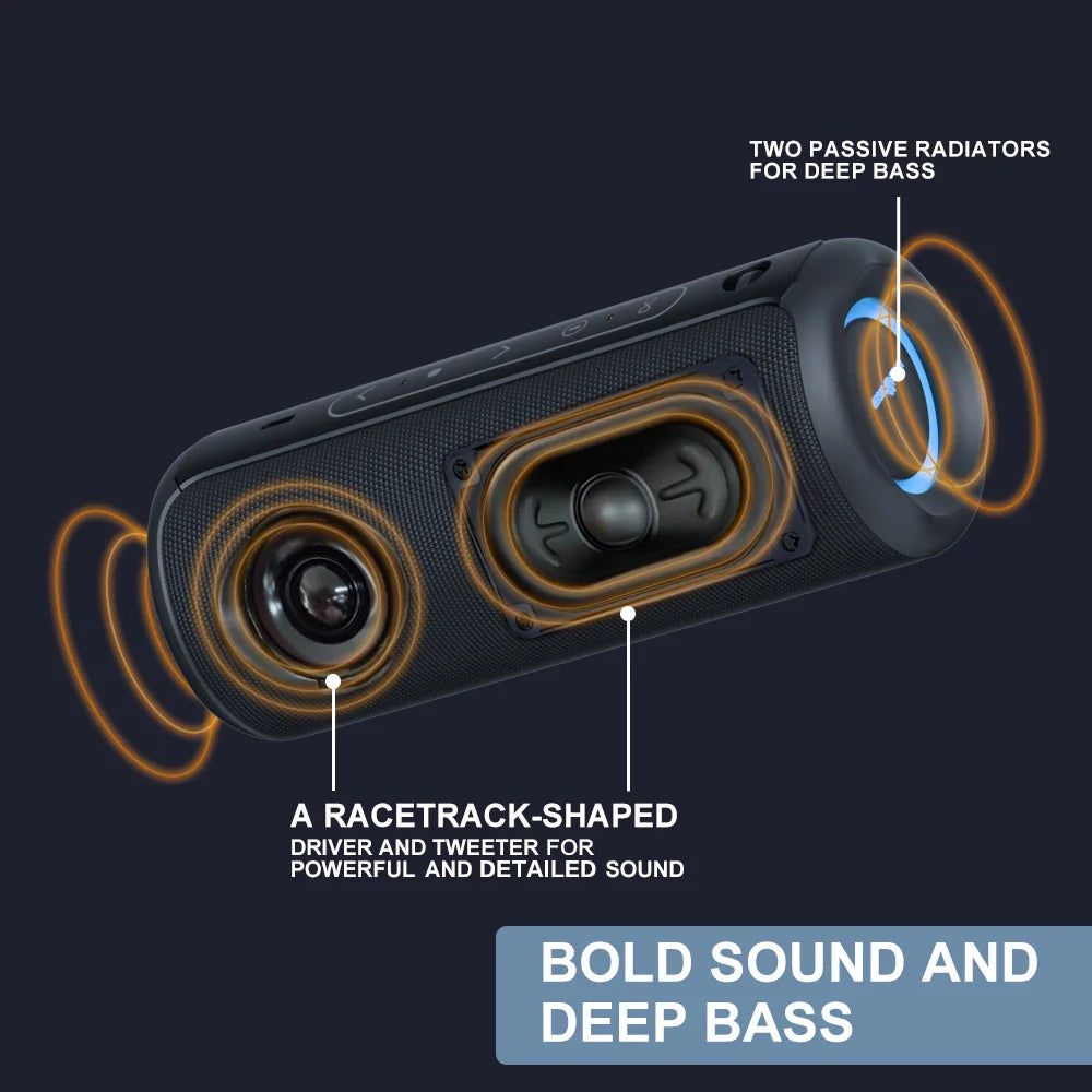 P3 Portable Bluetooth Speaker – 30W Waterproof