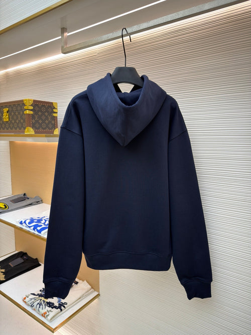 Burberry Fleece Embroidered Hoodie