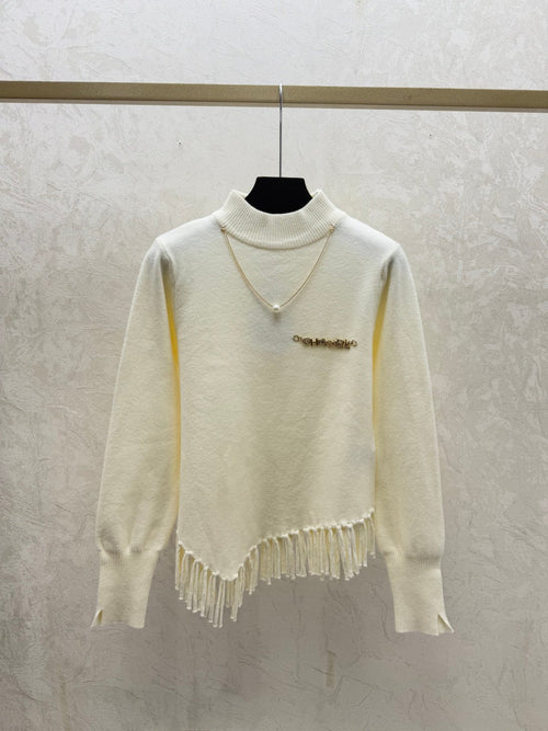 Chanel Women's Turtleneck Knitted long sleeve