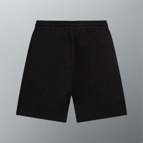 Balenciaga minimalist logo embroidered shorts