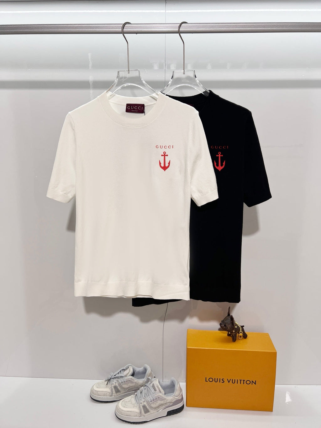 Gucci Crew Neck Embroidered T-Shirt