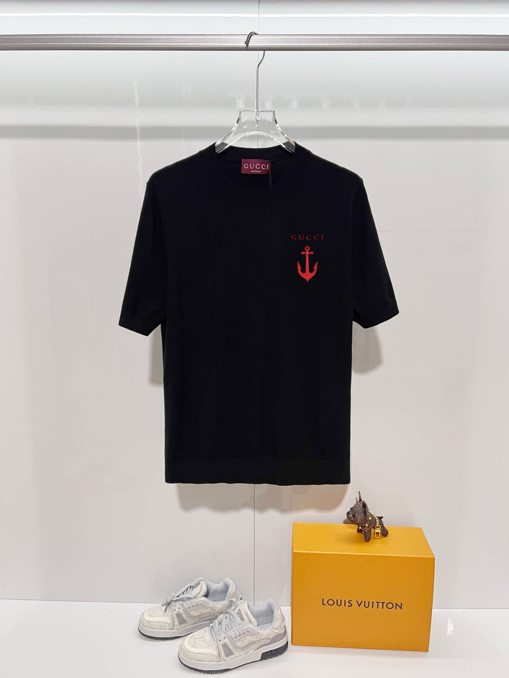 Gucci Crew Neck Embroidered T-Shirt