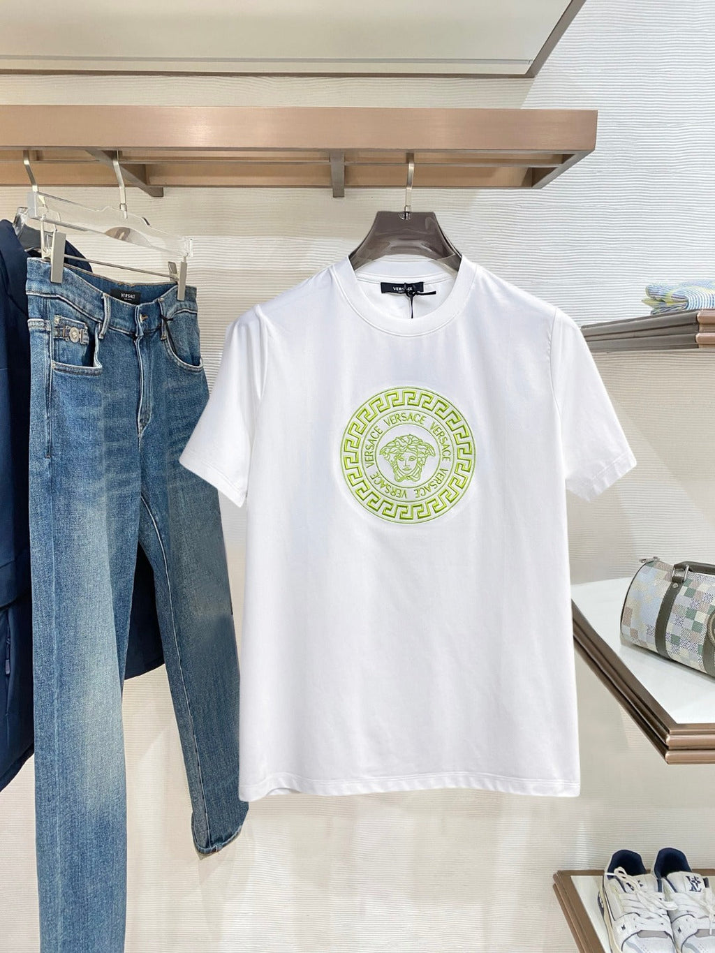 Versace Embroidered T-Shirt