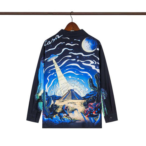 Casablanca Beachwear Long-Sleeve Shirt