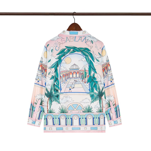 Casablanca Beachwear Long-Sleeve Shirt