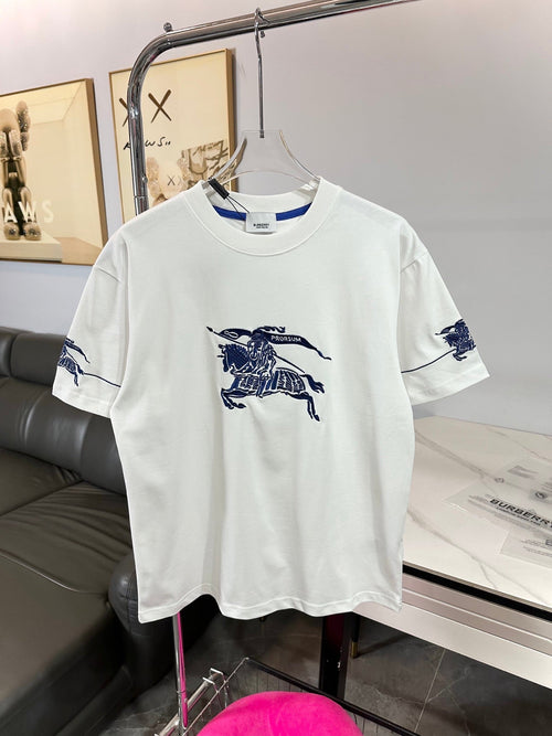 Burberry Patchwork Embroidered T-Shirt