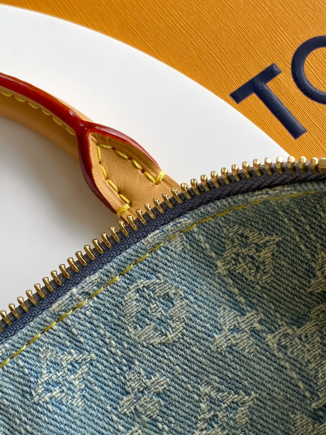 LV denim Handbag